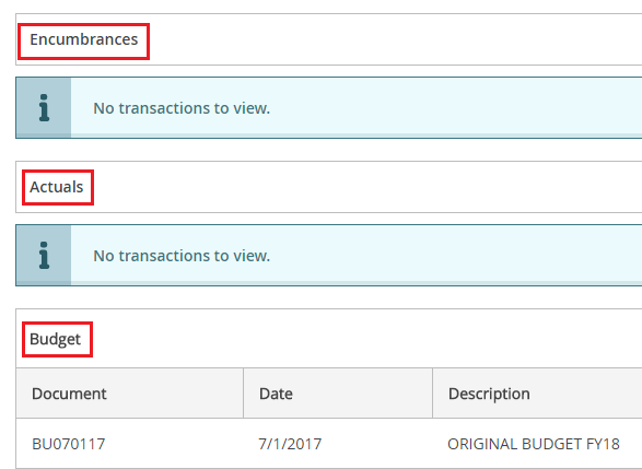 Scale down information in expenses