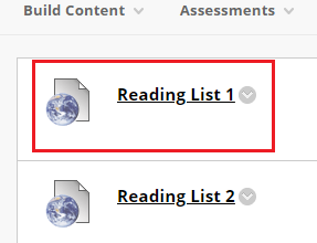 Curriculum Builder Reading list