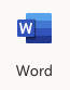 Microsoft Word online logo