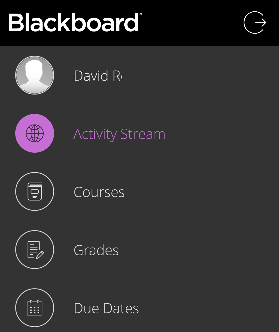 Students - Blackboard App