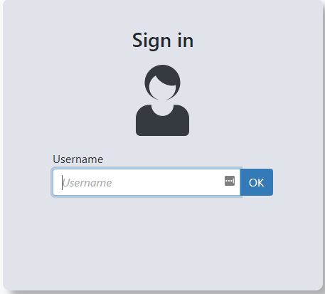 Username Screen